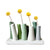 Pooley 8-Tube Modern Bud Vase