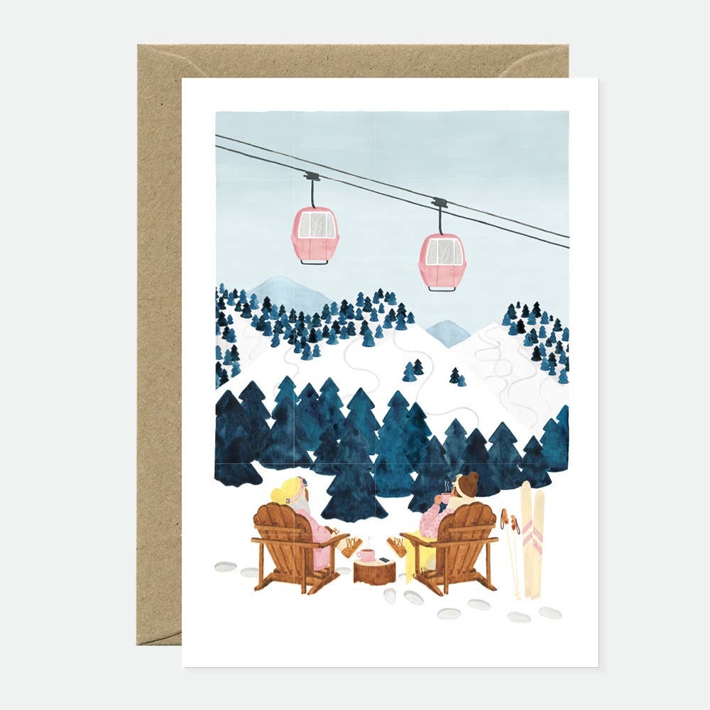 Alpes Greeting Card