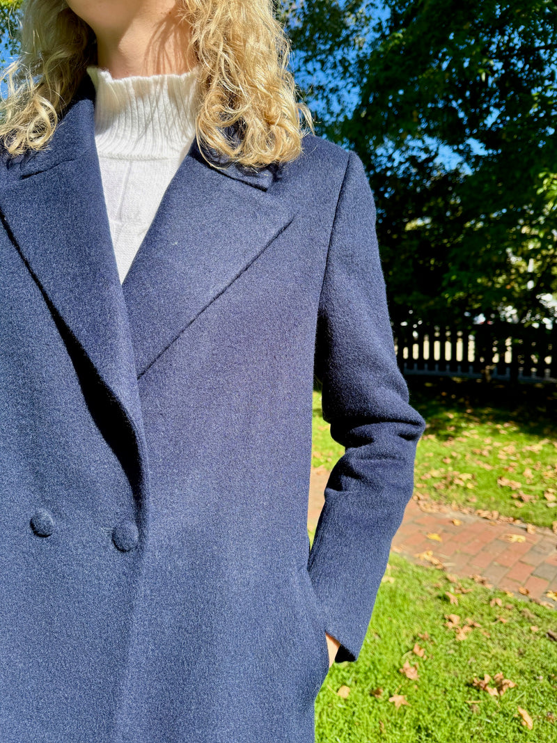 Charles Coat - Navy