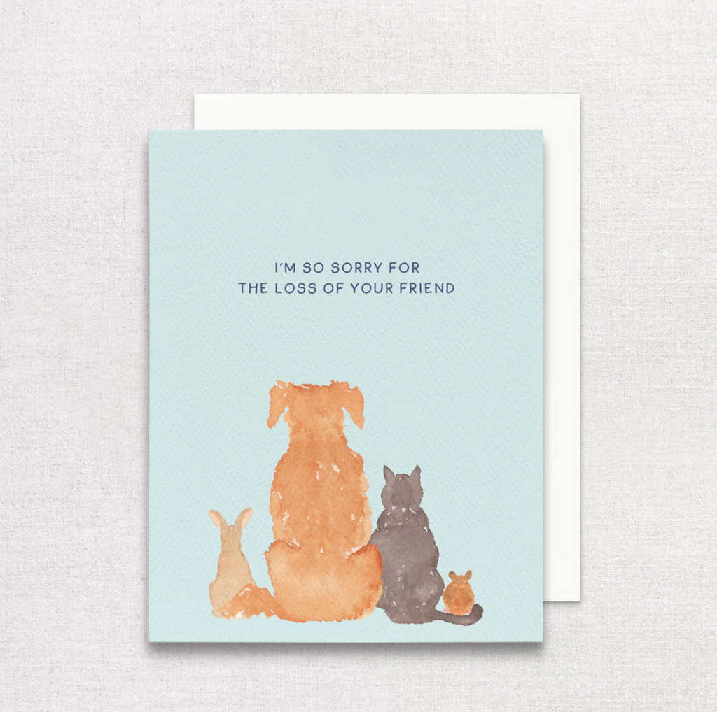 Pet Sympathy Card