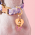 Foggy Dog Pressed Pansies Dog Collar