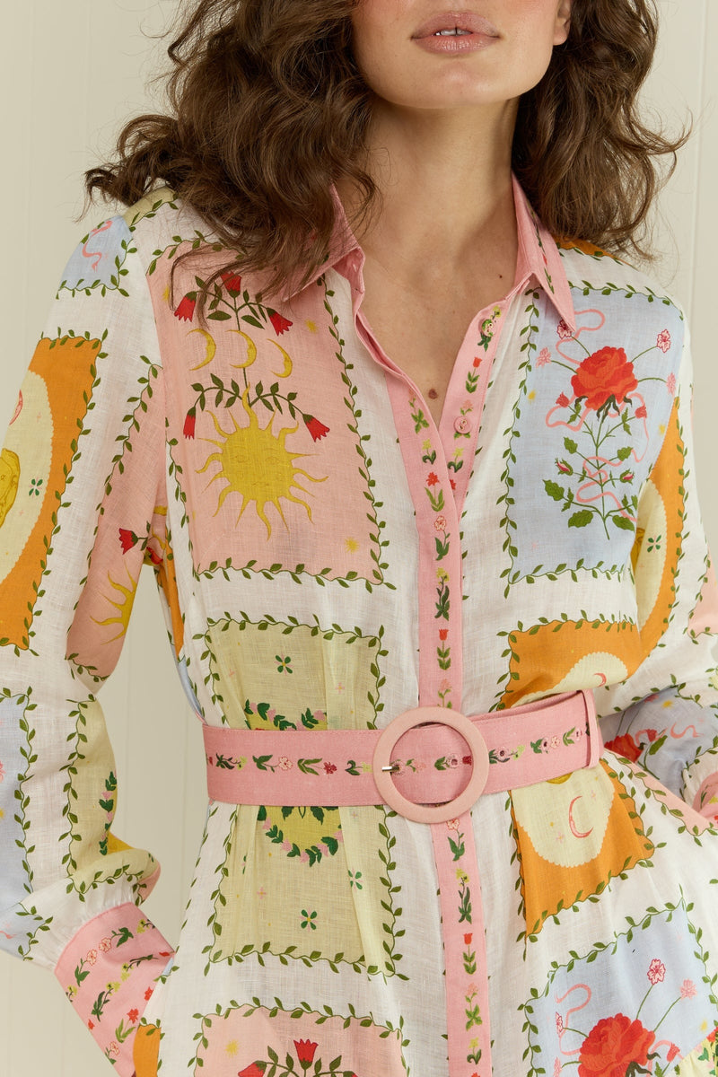 Aria Dress - Siesta Tile