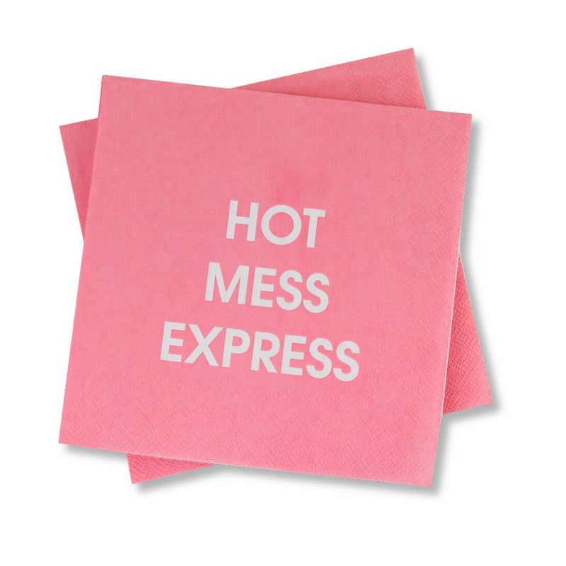 Hot Mess Express Cocktail Napkins