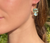 Valencia Earring - Aqua & Lime