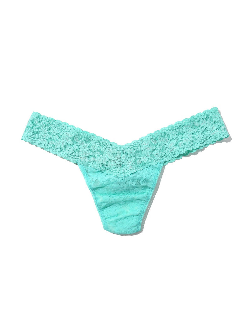 Signature Lace Low Rise Thong