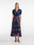 Saloni Lea Long Dress - Corsage Bloom