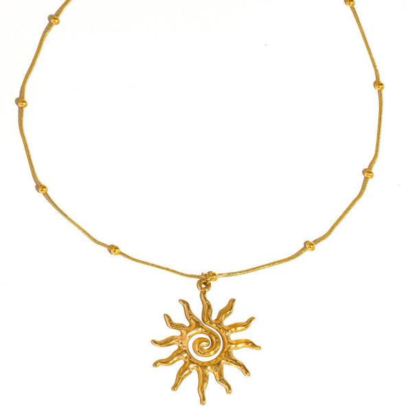 Theo Boho Sun Necklace