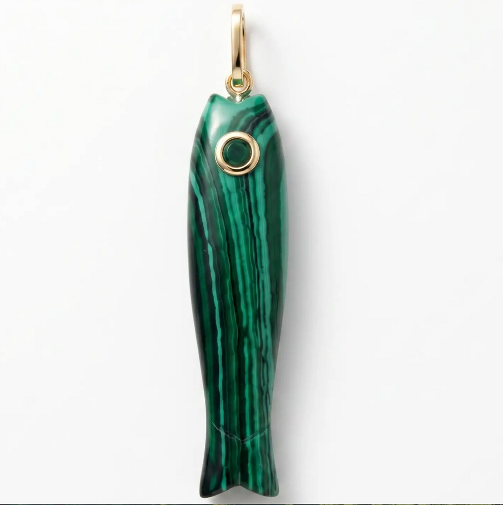 Stone Fish Charm