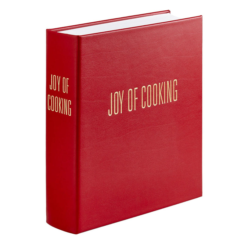 Leather Bonded Joy Of Cooking - Red