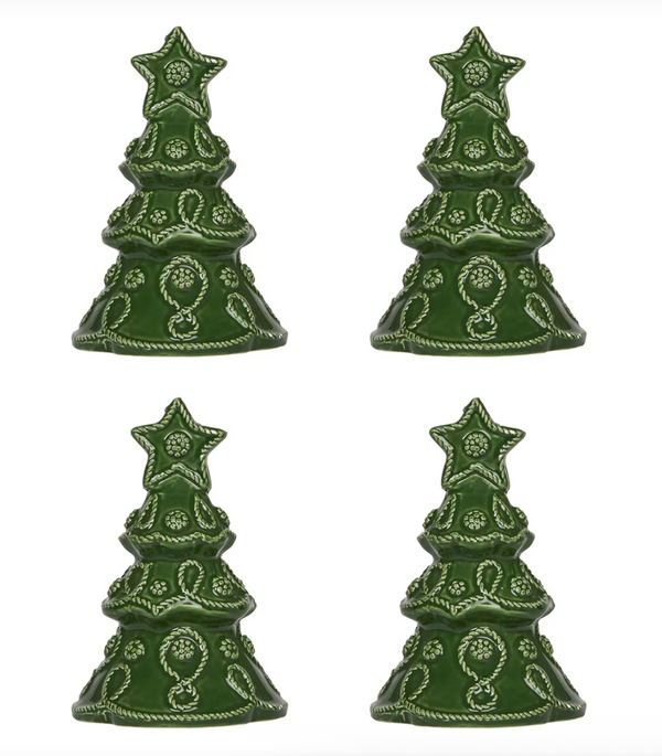 Berry & Thread Tree Place Card Holder Set - Basil