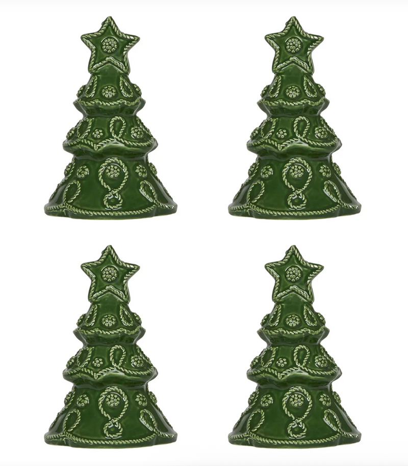 Berry & Thread Tree Place Card Holder Set - Basil