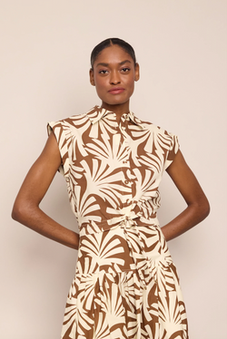 Octavia Top - Catalina Khaki