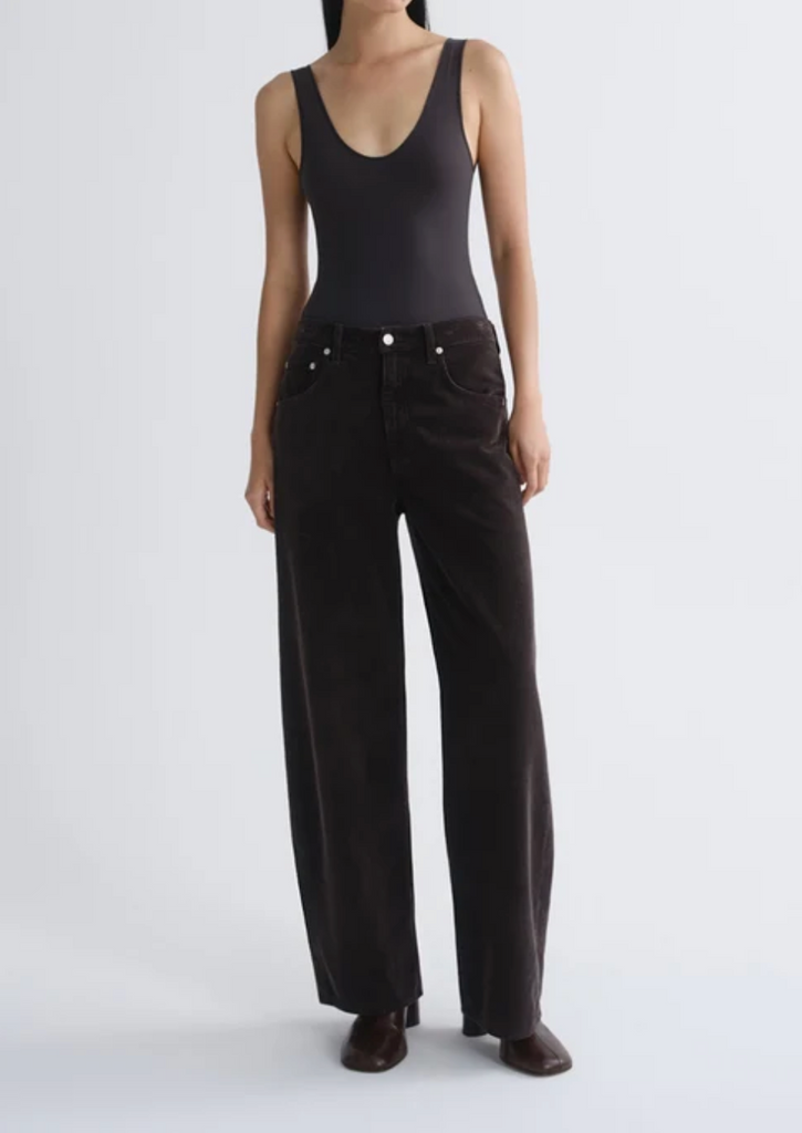 Low Curve Corduroy Pant - Forge