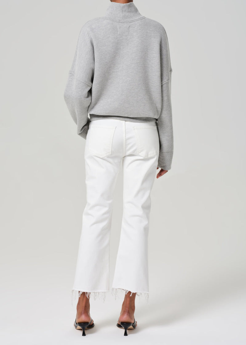 Isola Cropped Boot - Soft White