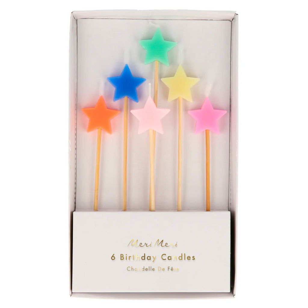 Mixed Star Candles