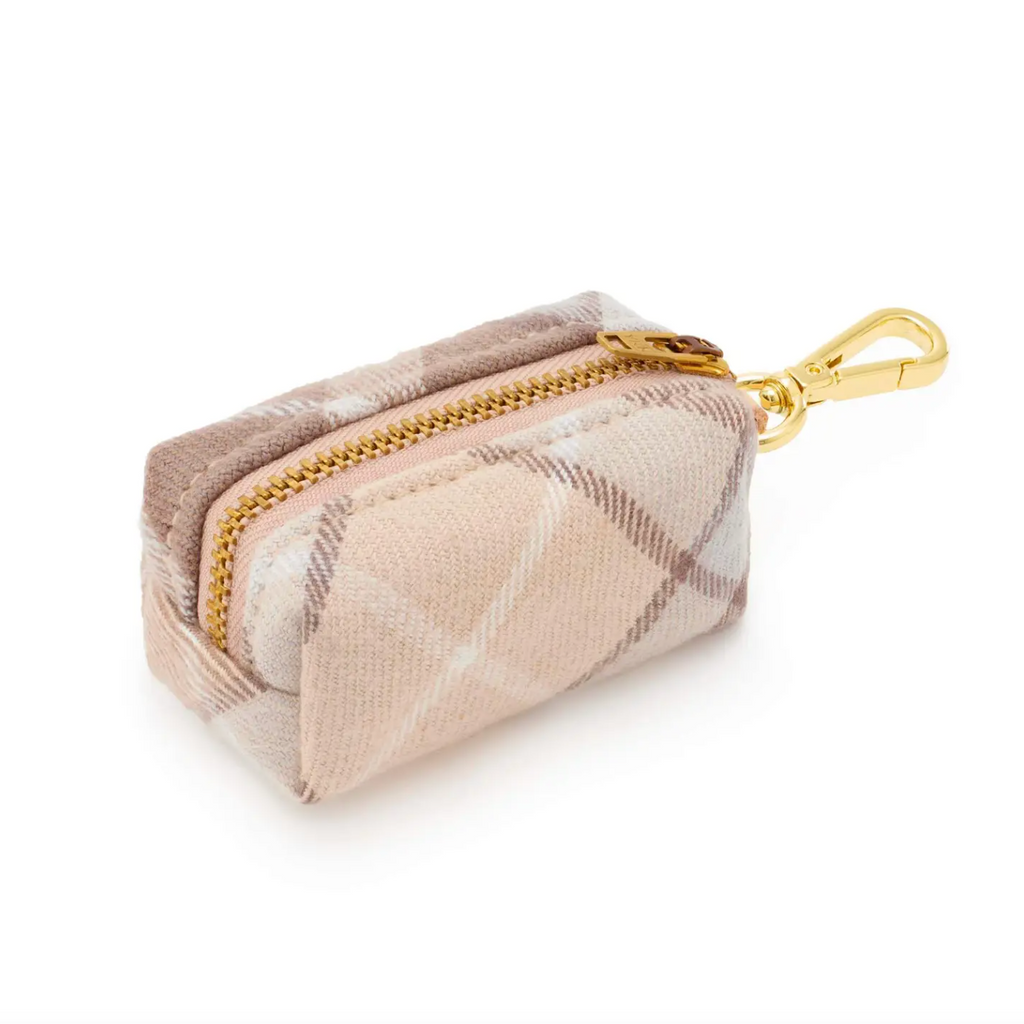 Andover Plaid Flannel Waste Bag Holder