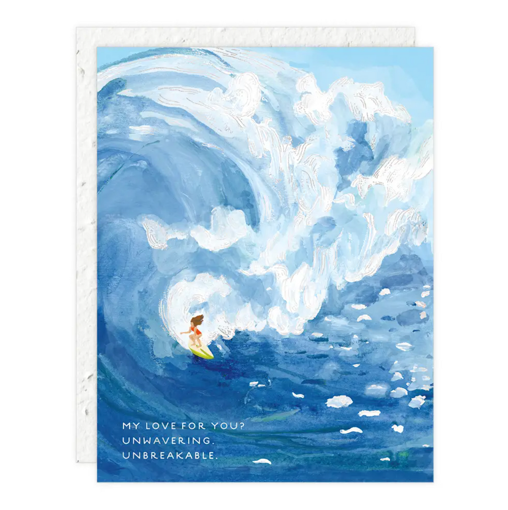 Wave Love Greeting Card
