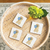 Hydrangea Dog Coaster Set