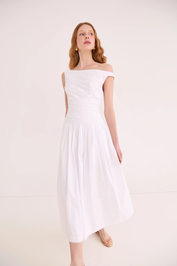 Cara Cara Zora Dress - White