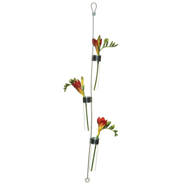 Hanging Airplane 3 Wire Test Tube Vase