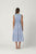 Suzette Dress - French Blue/Optic/Green