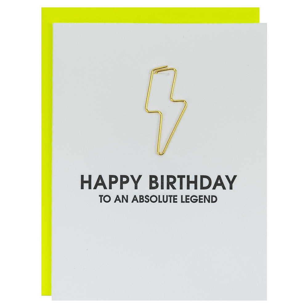 Chez Gagne Absolute Legend Paperclip Card