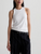 AG Jeans Michelle High Neck Tank - Silver Firework