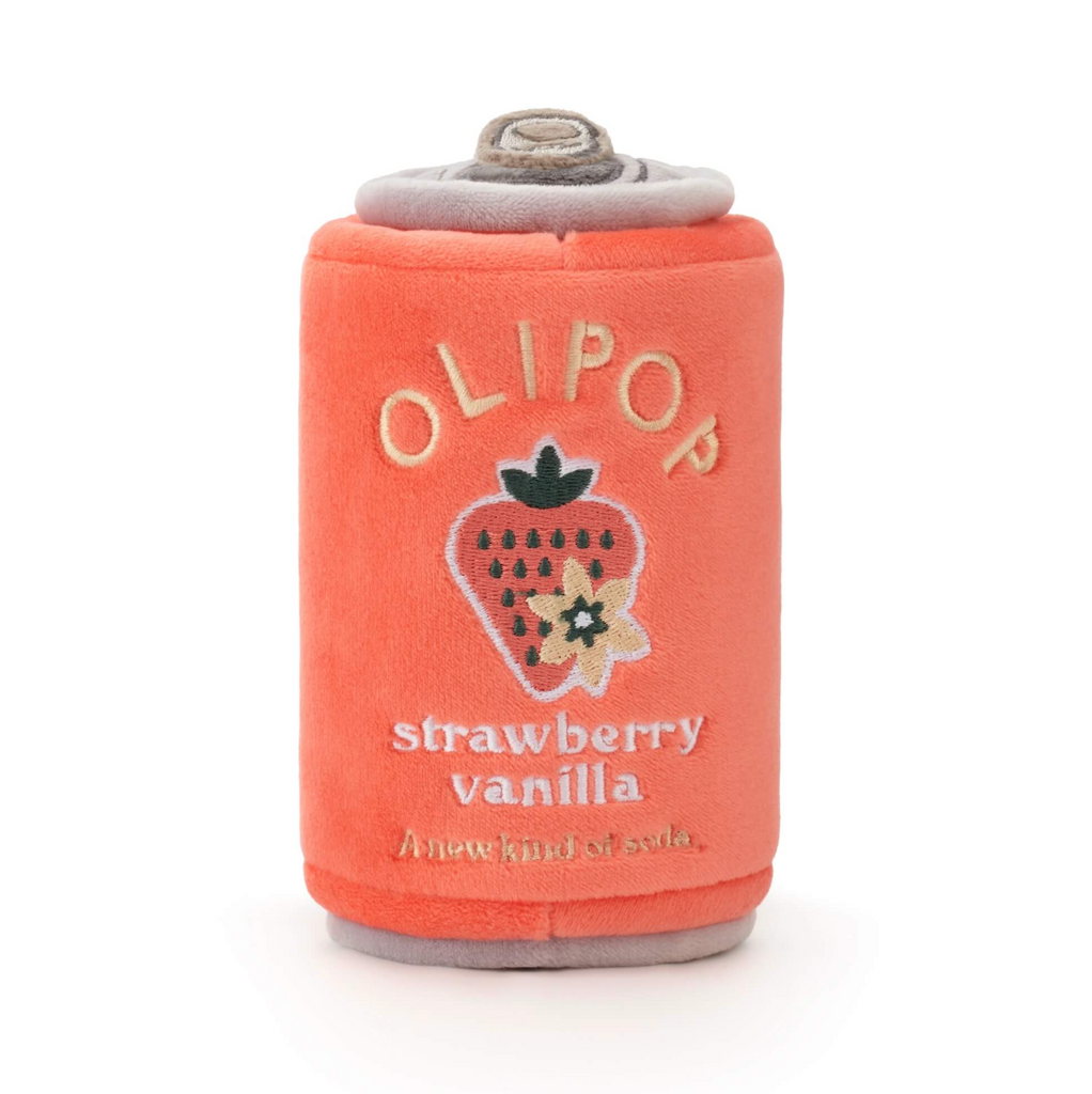 Olipop x Tfd Strawberry Vanilla Interactive Snuffle Dog Toy
