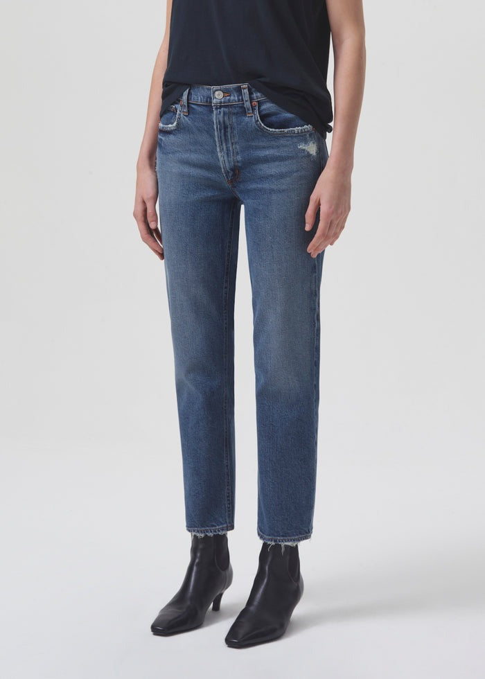 Kye Mid Rise Straight Crop - Notion