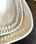 Dottie Serving Oval Tray - White