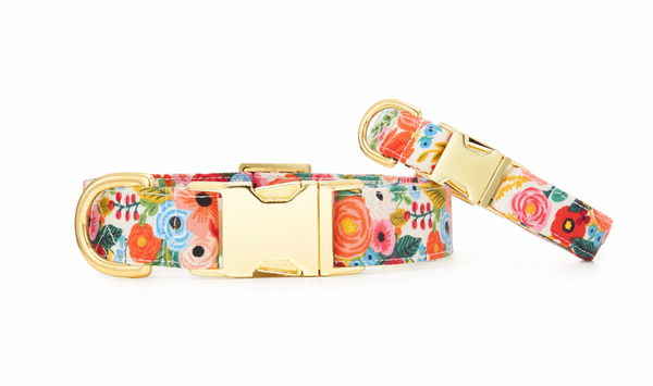Rifle Paper Co. x TFD Garden Party Dog Collar