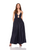 Solid Linen Empire Waist Dress
