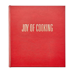 Leather Bonded Joy Of Cooking - Red