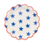 Blue Stars 9" Paper Plates