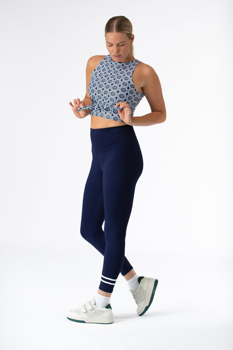 Smith & Quinn Goldie Legging - Navy Honeycomb