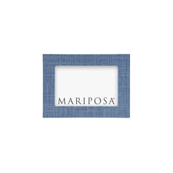 Faux Grasscloth 4x6 Picture Frame