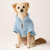 Foggy Dog Cornflower Blue Quarter-Zip Sherpa Dog Jacket
