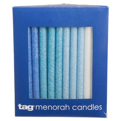 Chanukah Candle Set - Blue