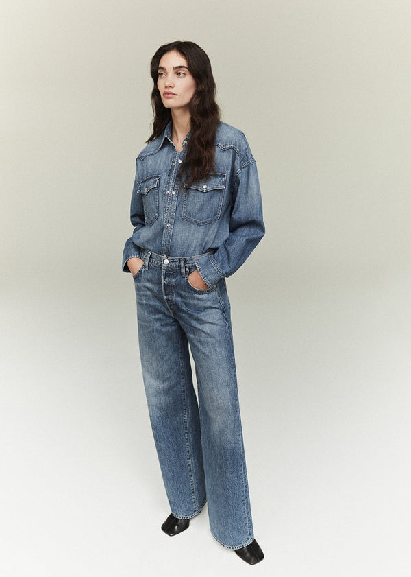 Annina High Rise Wide Leg 33" - Sunland