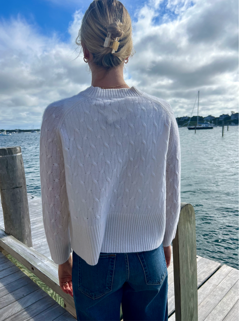 Perfect Day Cable Sweater