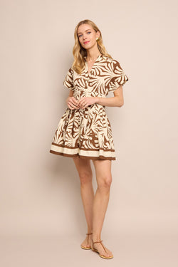Nash Mini Dress - Catalina Khaki