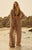 Juliet Dunn Mosaic Mirror Palazzo Pants - Mocha