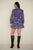 Roma Long Sleeve Dress - Persian Tile Lapis
