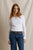 Marcela Cotton Rib Long Sleeve Baby Tee