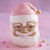 Pink Papa Noel Cookie Jar