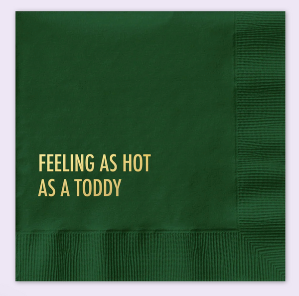Hot Toddy Holiday Cocktail Napkins