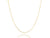 Rachel Reid Micro Mini Link Chain Necklace - 20"