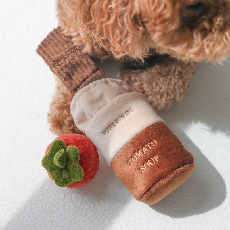 Tomato Soup Nosework Snuffle Dog Toy