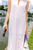 Sail to Sable Embroidered Sleeveless Midi Tunic Dress - Blush