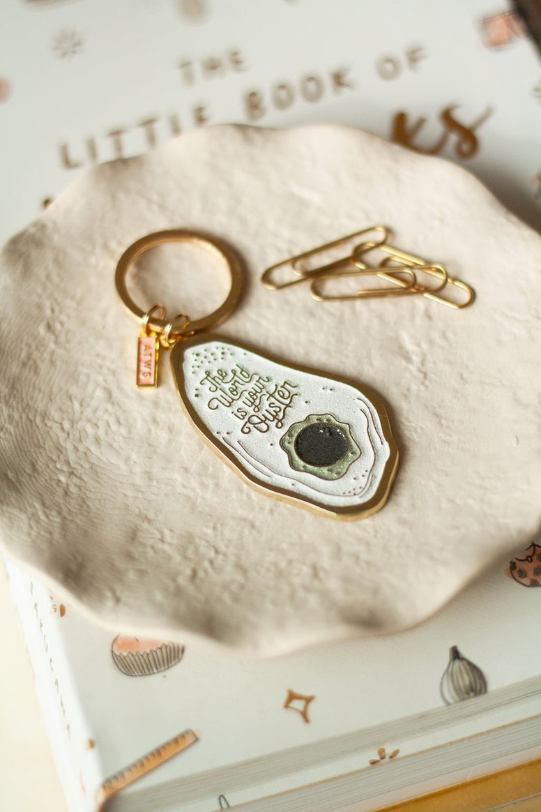Oyster Keychain